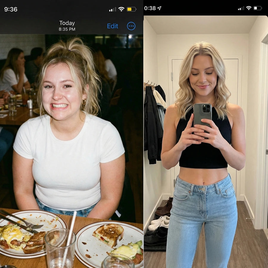 Before/After - Léa